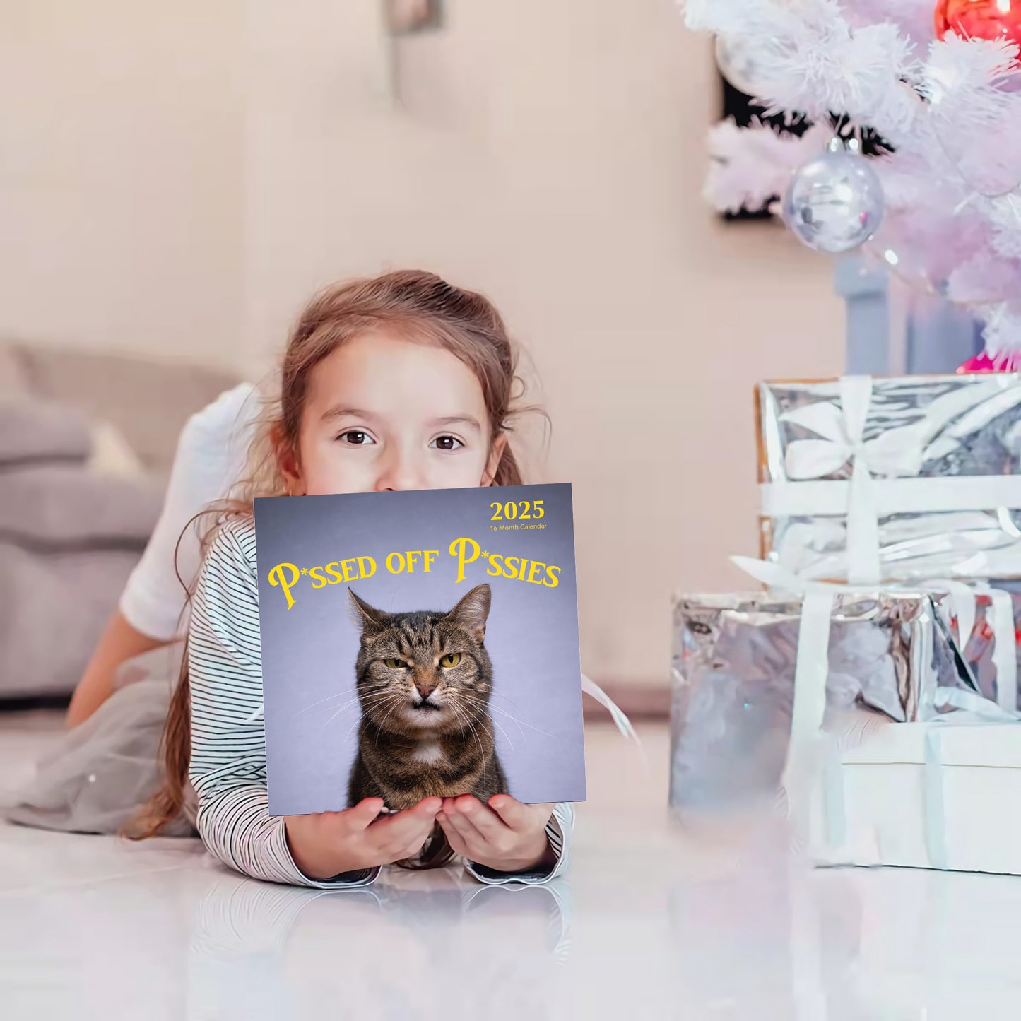 2025 P*ssed off P*ssies Angry Cats Calendar
