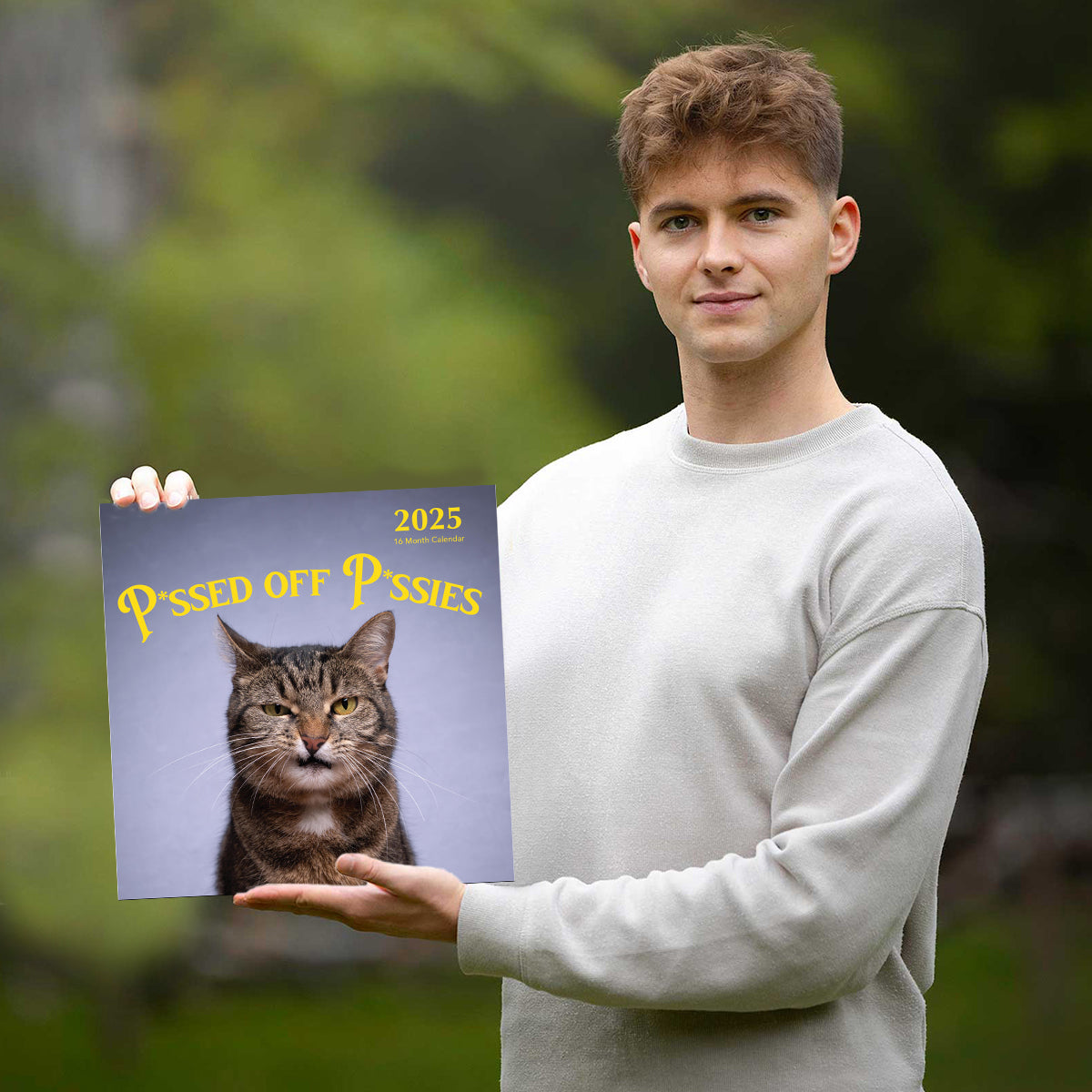 2025 P*ssed off P*ssies Angry Cats Calendar