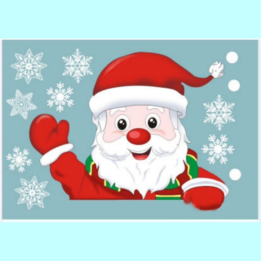 🎄Christmas static window🎅 decoration stickers