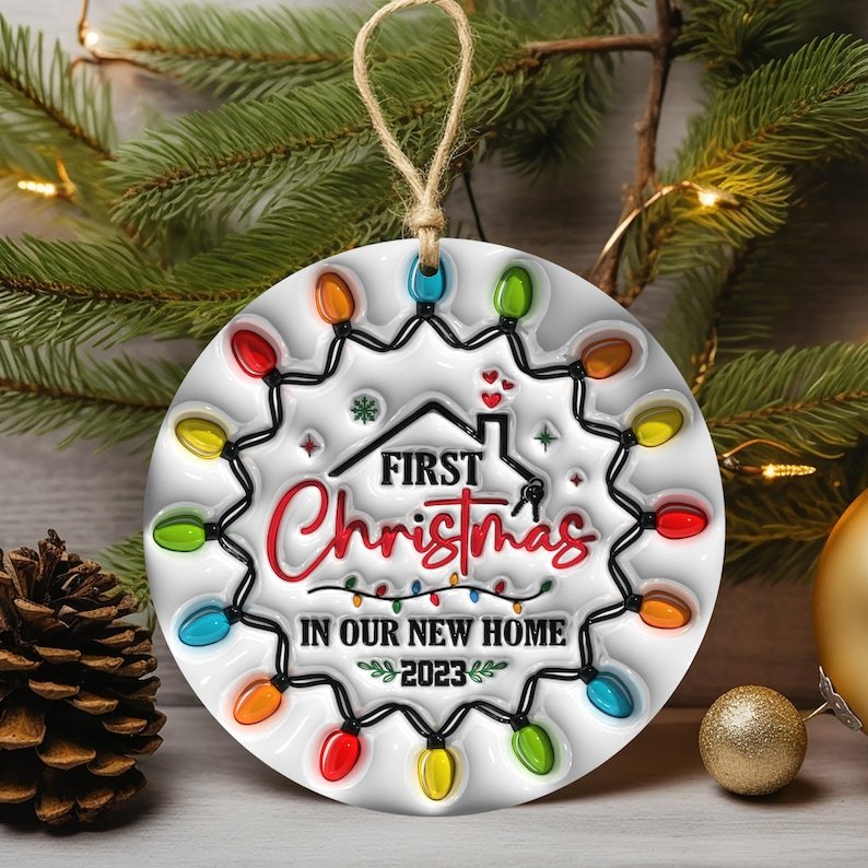 🔥CHRISTMAS PRE-SALE 50% OFF🎁BESTIES CHRISTMAS ROUND ORNAMENT