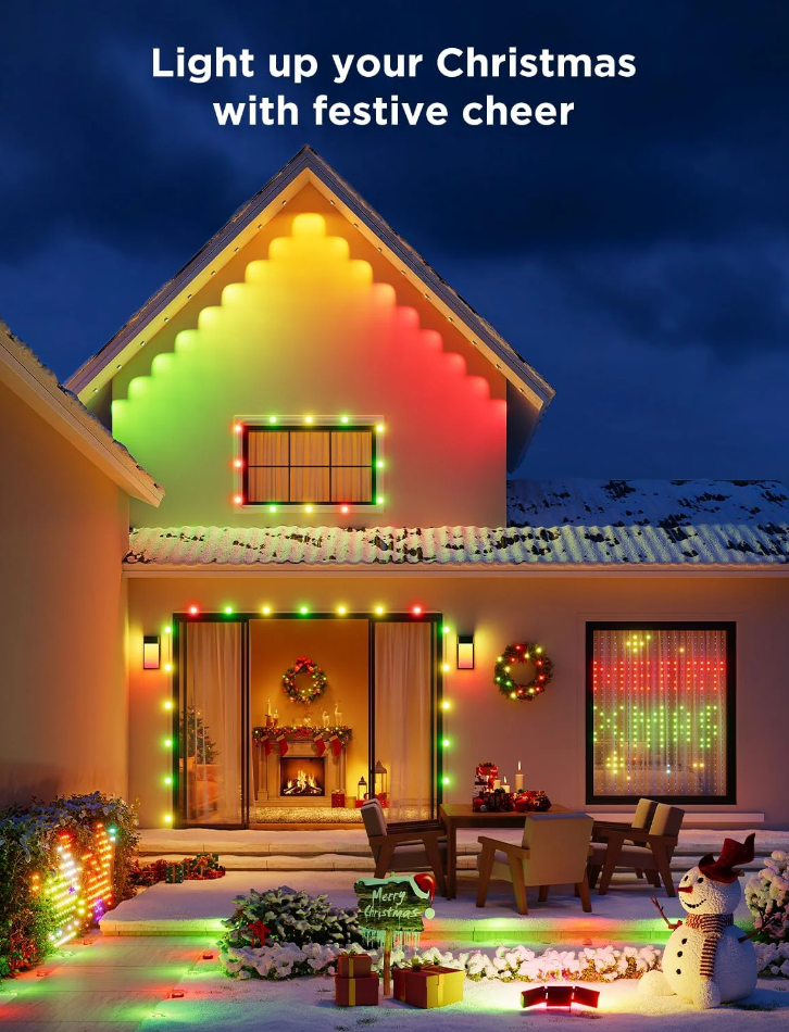 🔥Hot sale🔥Bluetooth remote control led permanent outdoor light
