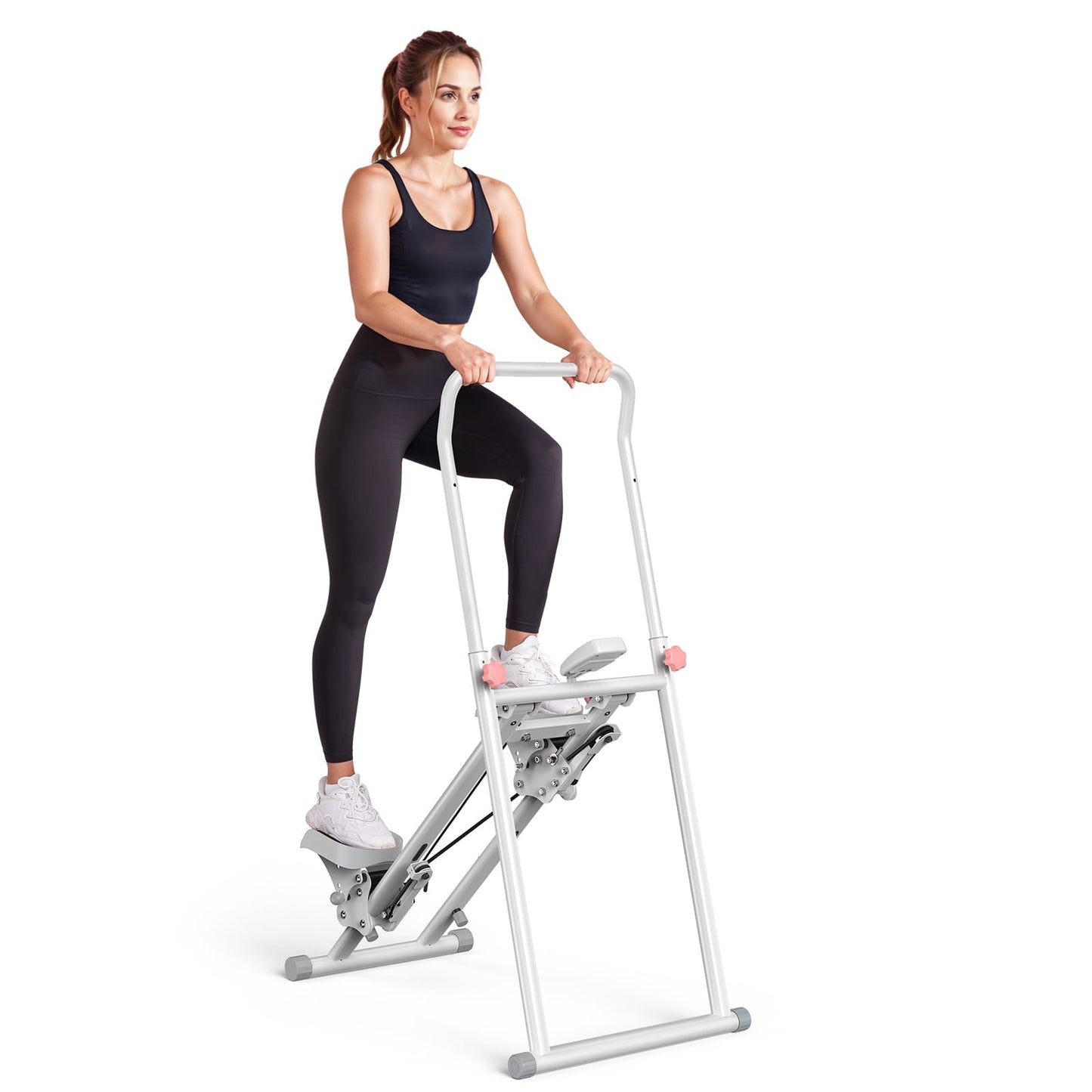 Advanced Vertical Climber – Folds up neatly to fit any room.