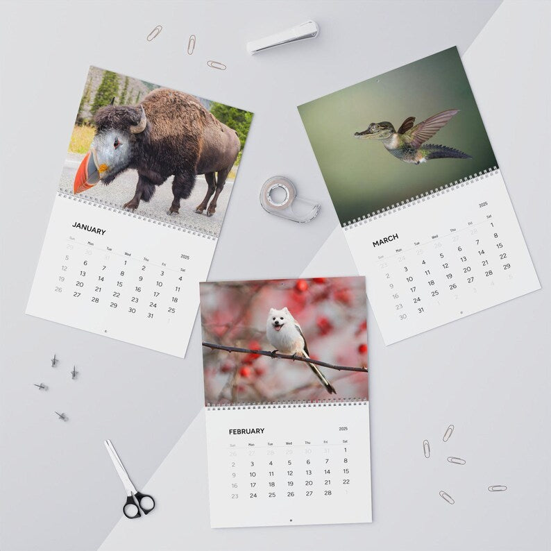 😵Hybrid Animals 2025 Calendar