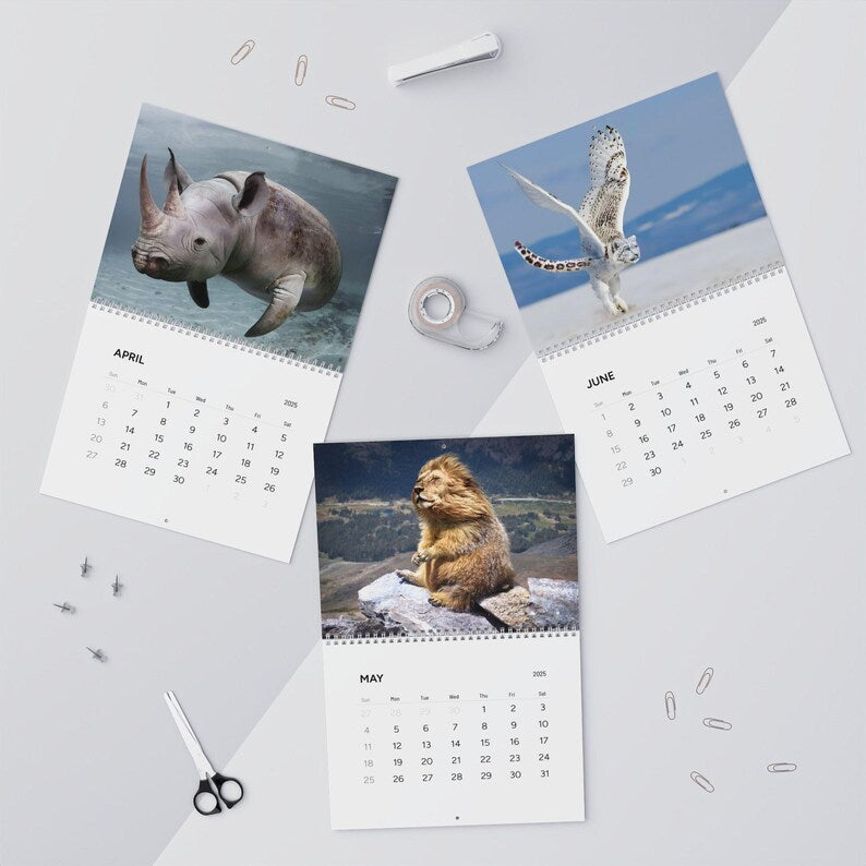 😵Hybrid Animals 2025 Calendar