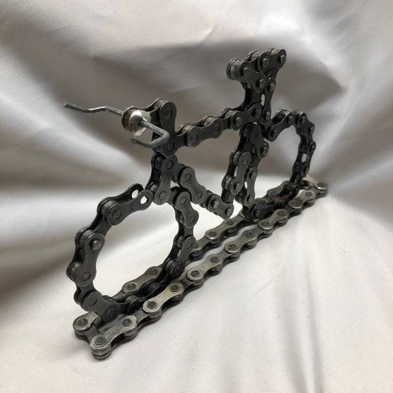 🎄Christmas Gift--Metal Bike Chain Ornament