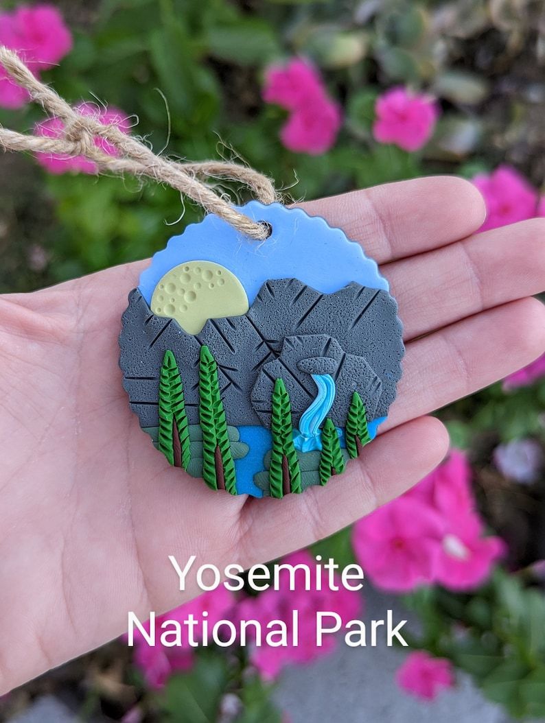 Handmade-NATIONAL PARK Tree Ornaments