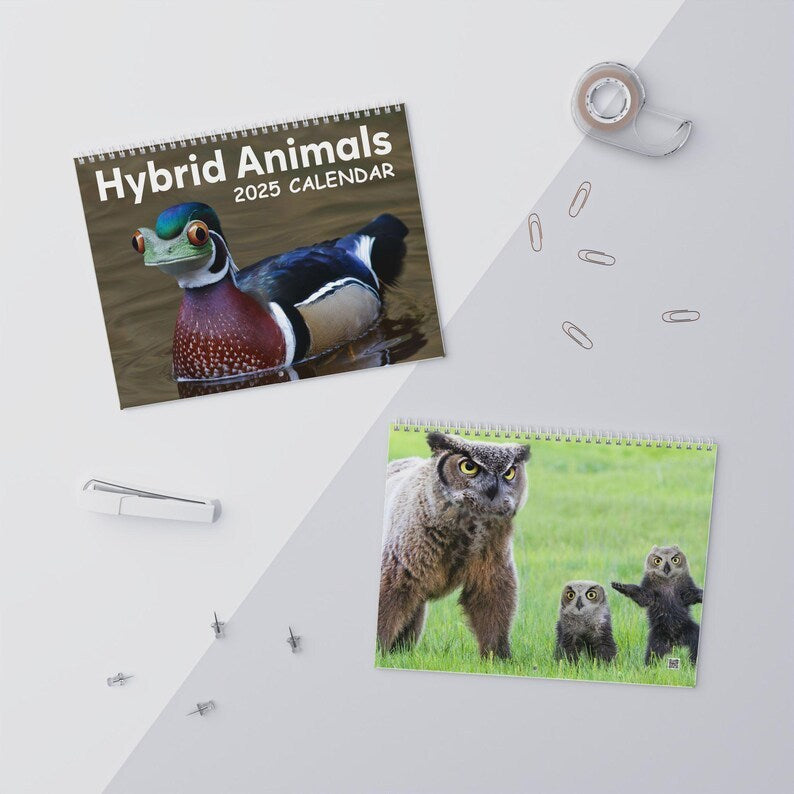 😵Hybrid Animals 2025 Calendar