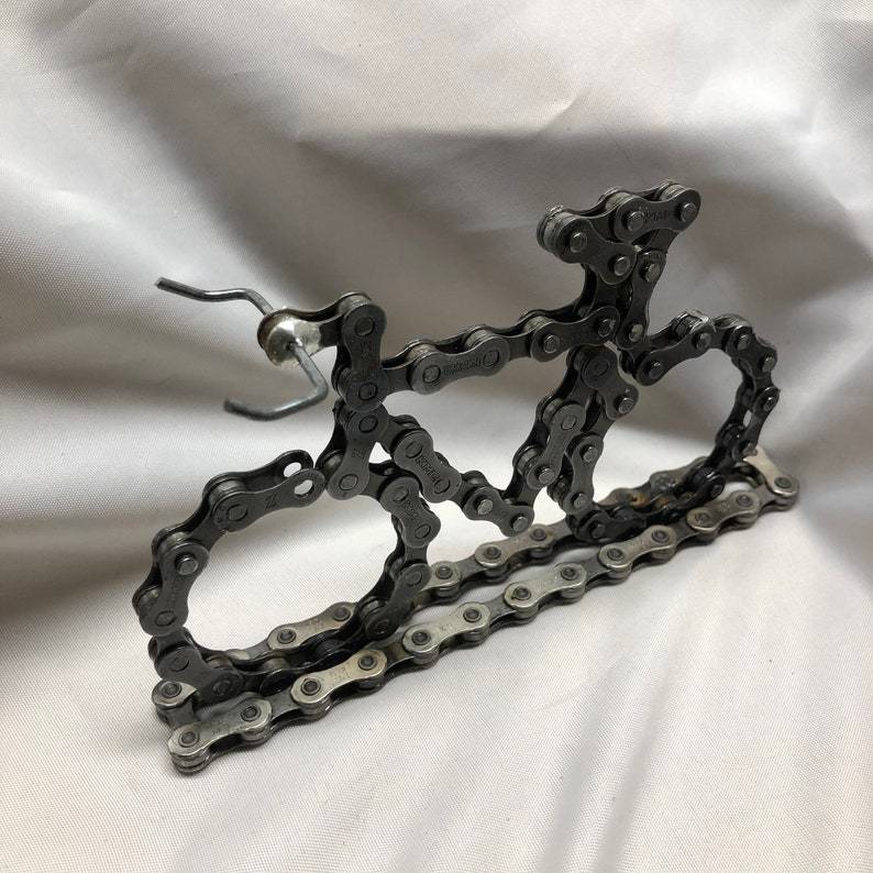 🎄Christmas Gift--Metal Bike Chain Ornament