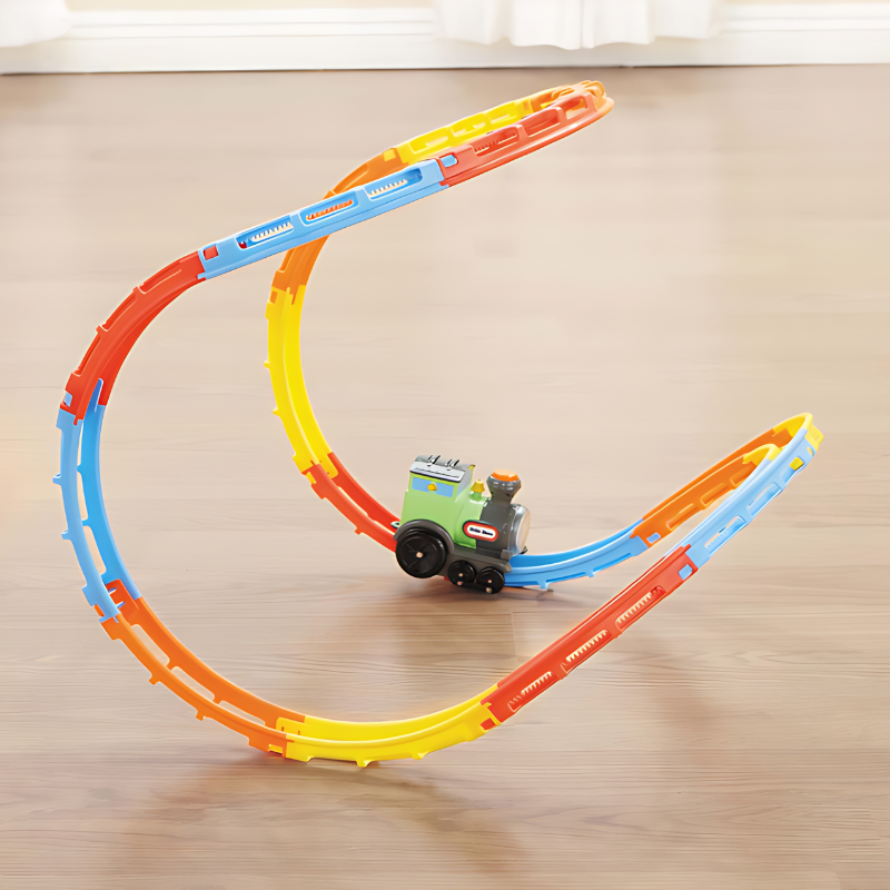 FlipRail Crazy Train Adventure with Lights and Sounds