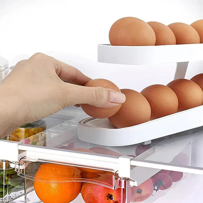 2024 Hot Sale🥚Rolldown Refrigerator Egg Dispenser