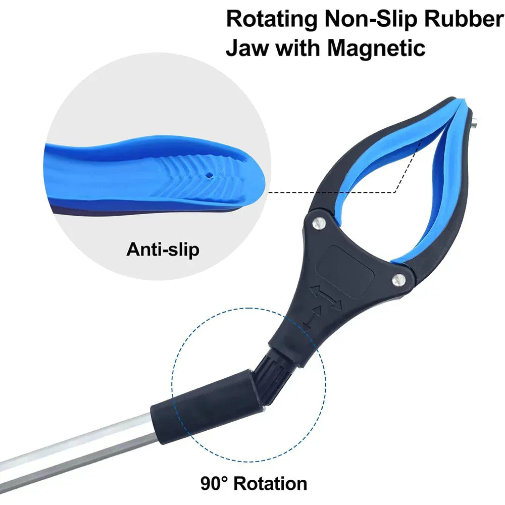 Foldable Grabber With 360° Swivel Clip