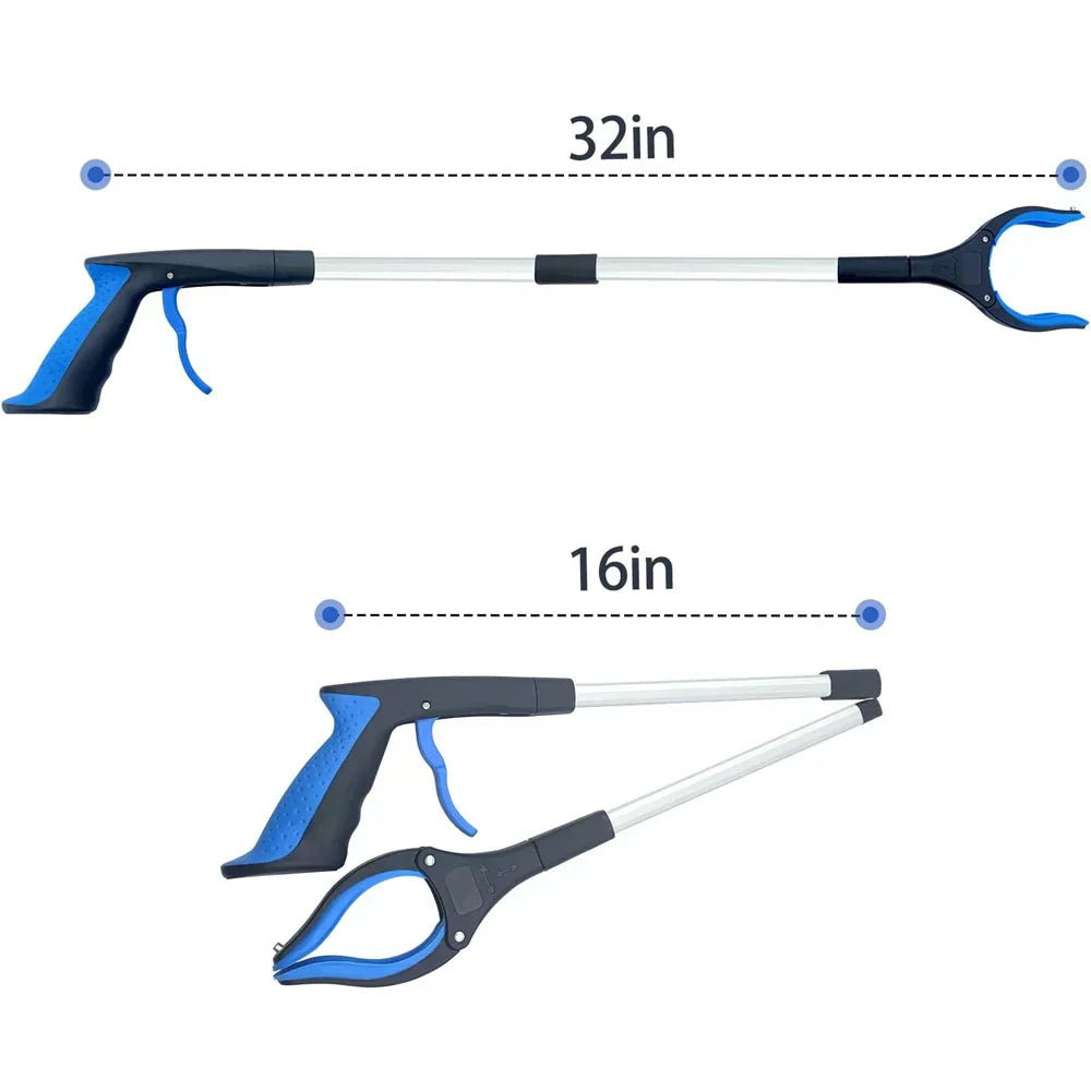 Foldable Grabber With 360° Swivel Clip