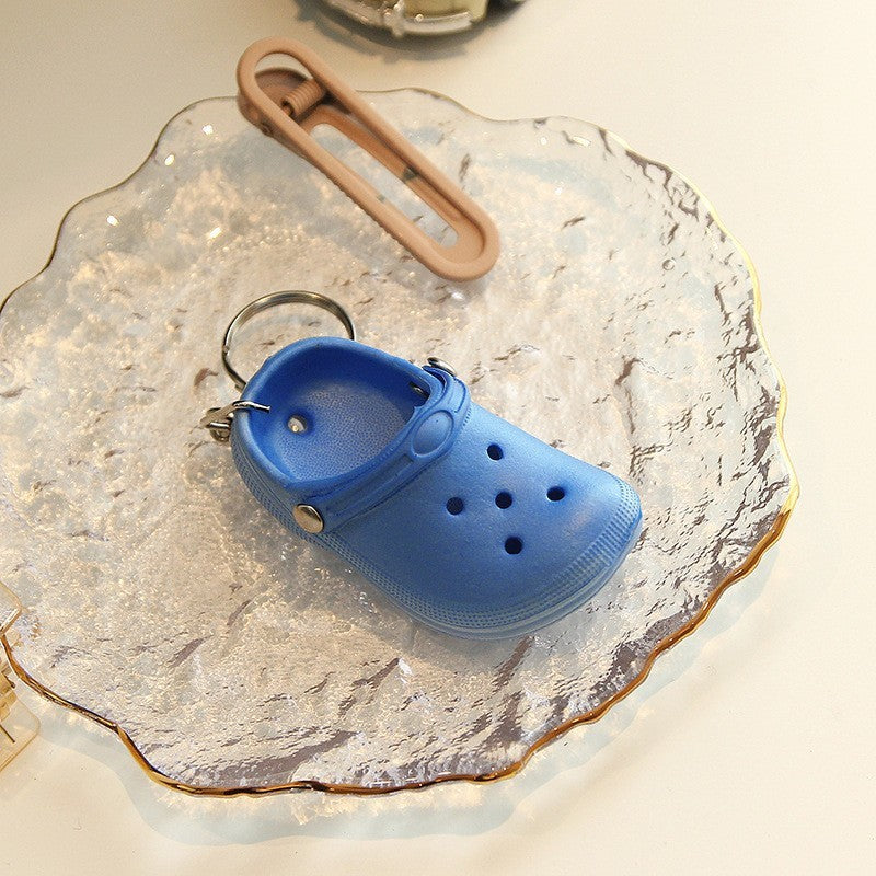 Mini Crocs Shoe Keychain