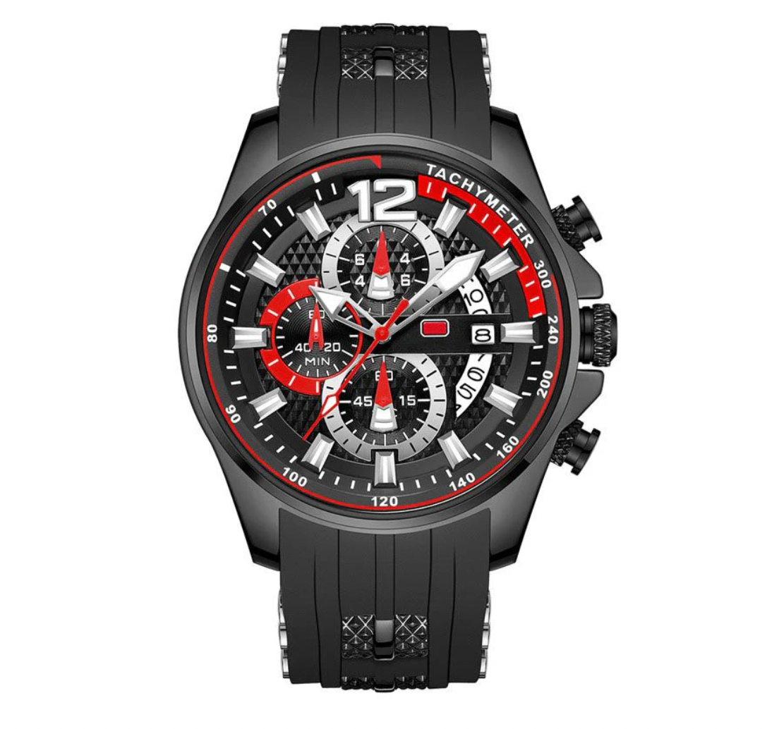 Men's Waterproof Fashion Sports Watch with Luminous