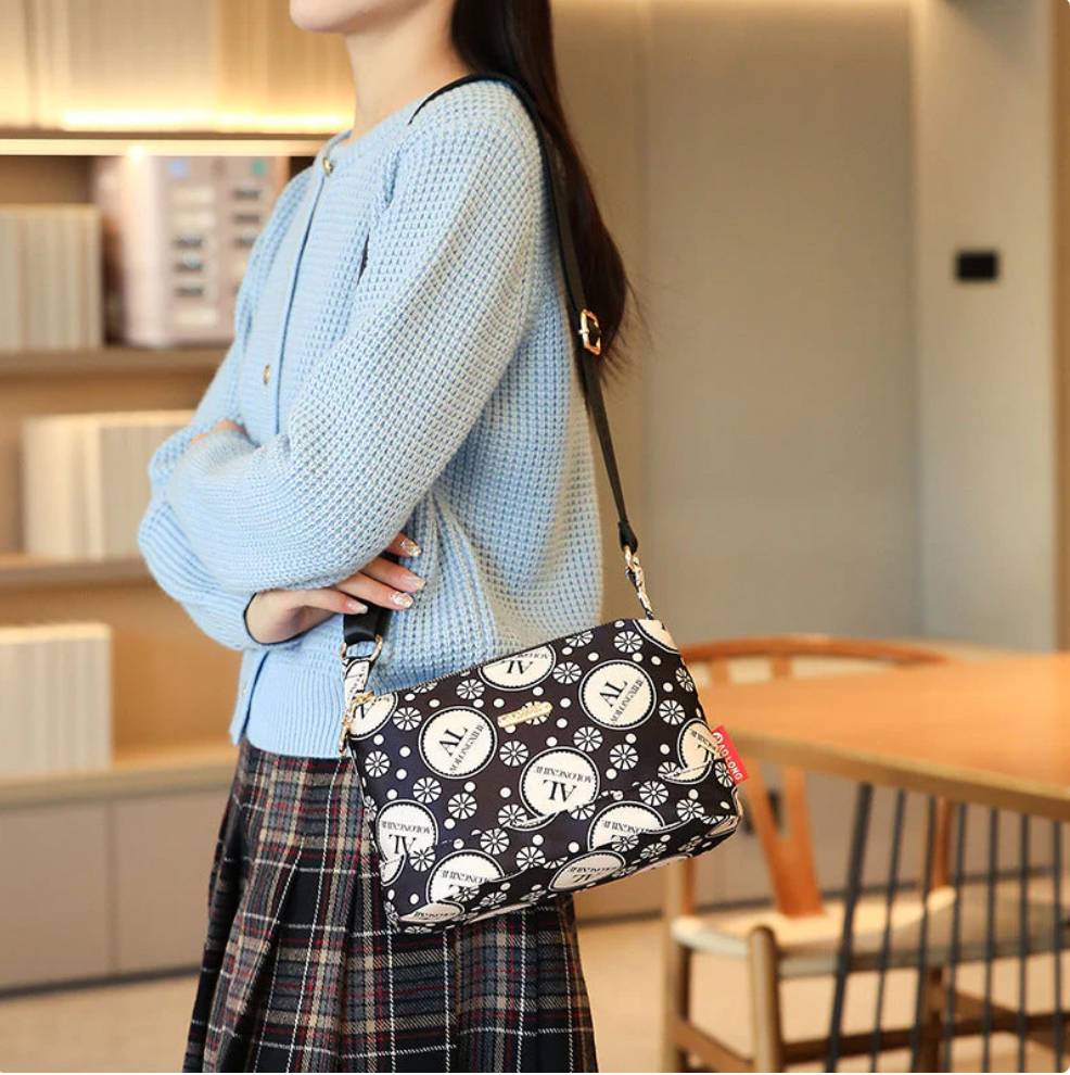 🔥40% OFF🔥Women's Multi-Pocket Printed Crossbody Bag