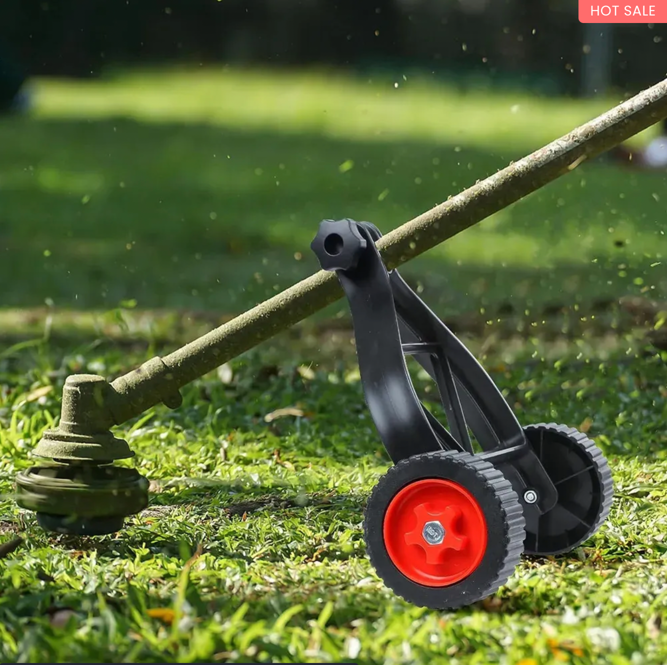 New Universal Lawn Mower Attachment