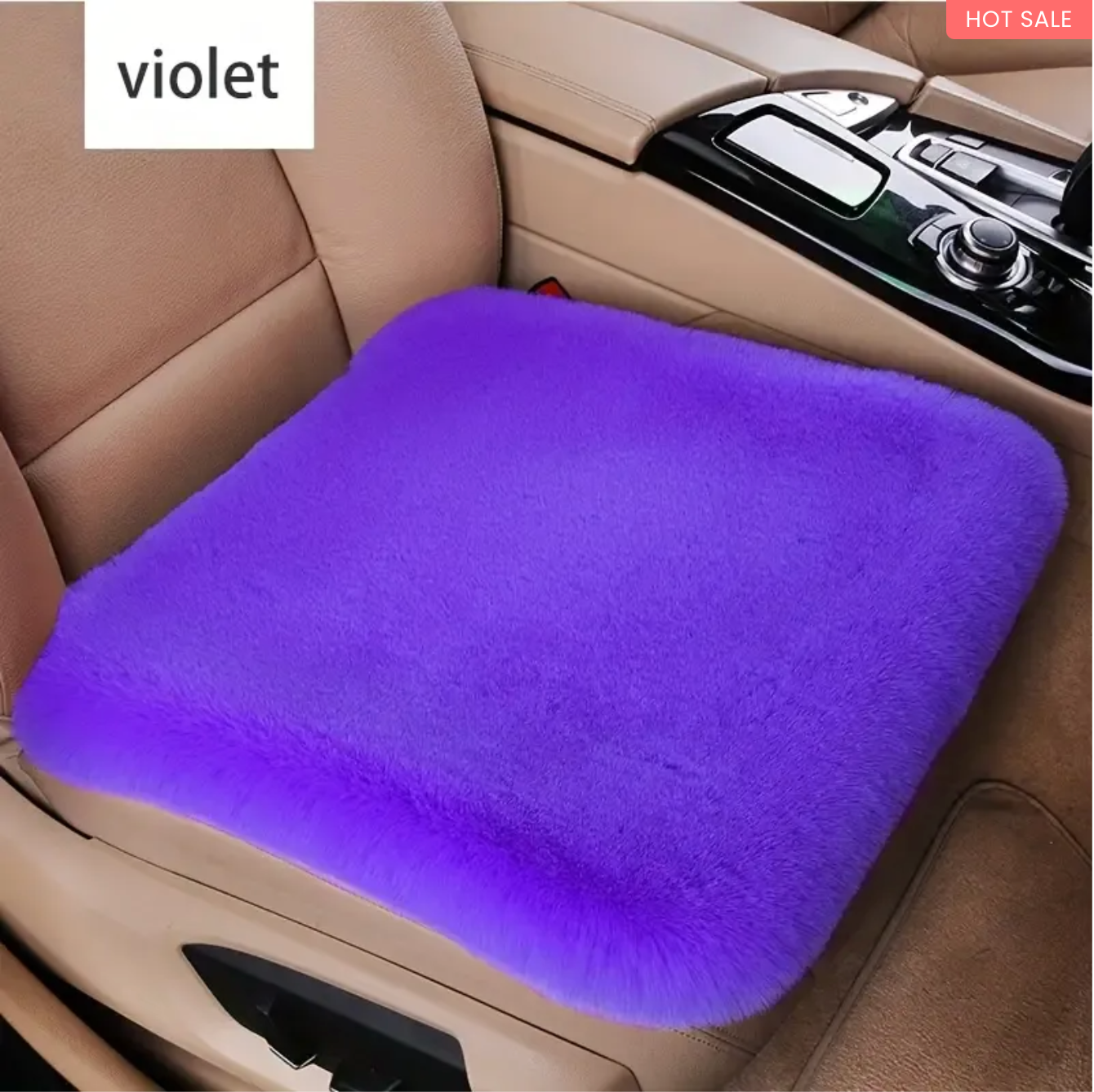 (🌲Early Christmas Sale- SAVE 49% OFF)Winter Warm Car Plush Seat Cushions