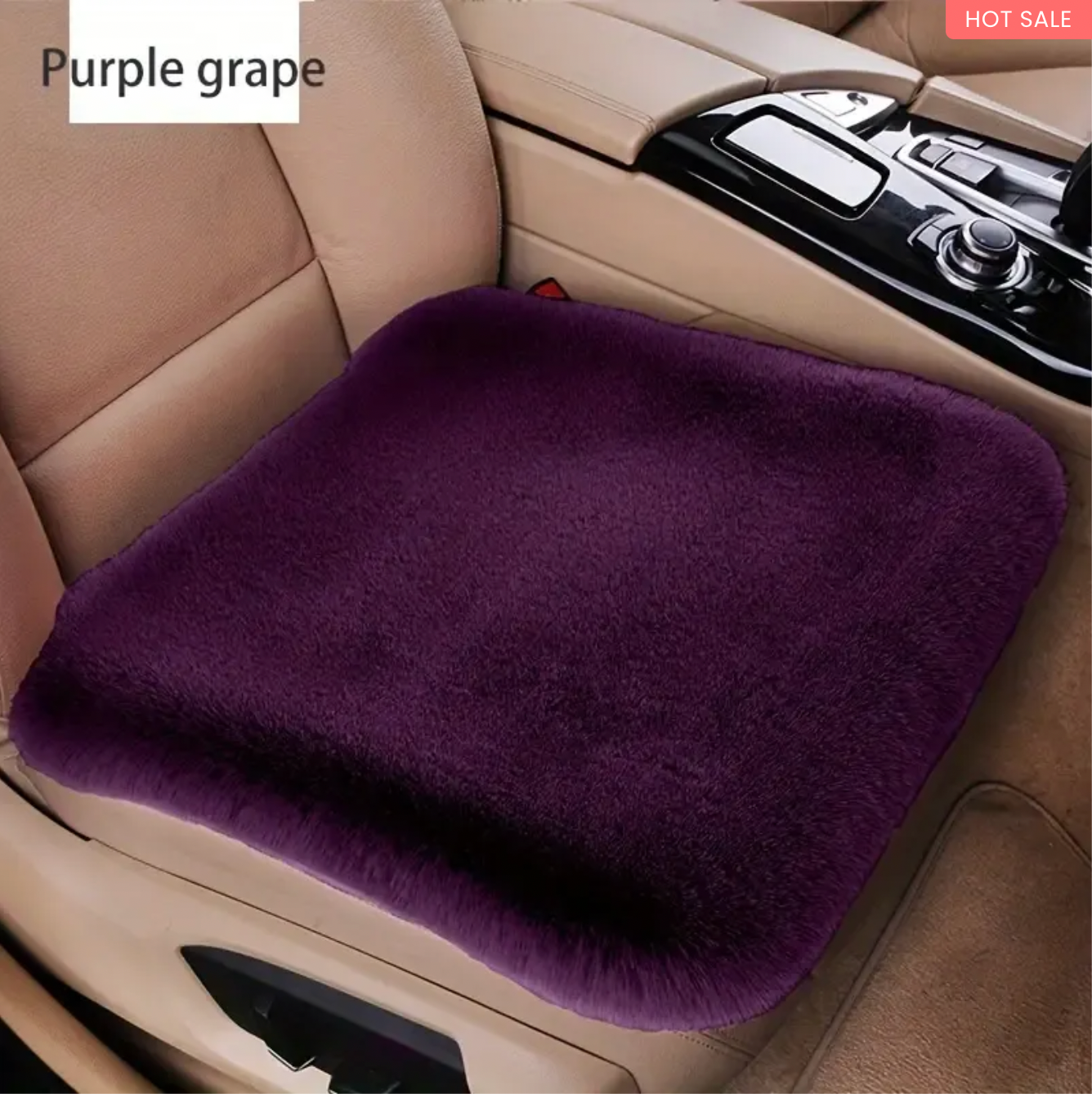 (🌲Early Christmas Sale- SAVE 49% OFF)Winter Warm Car Plush Seat Cushions