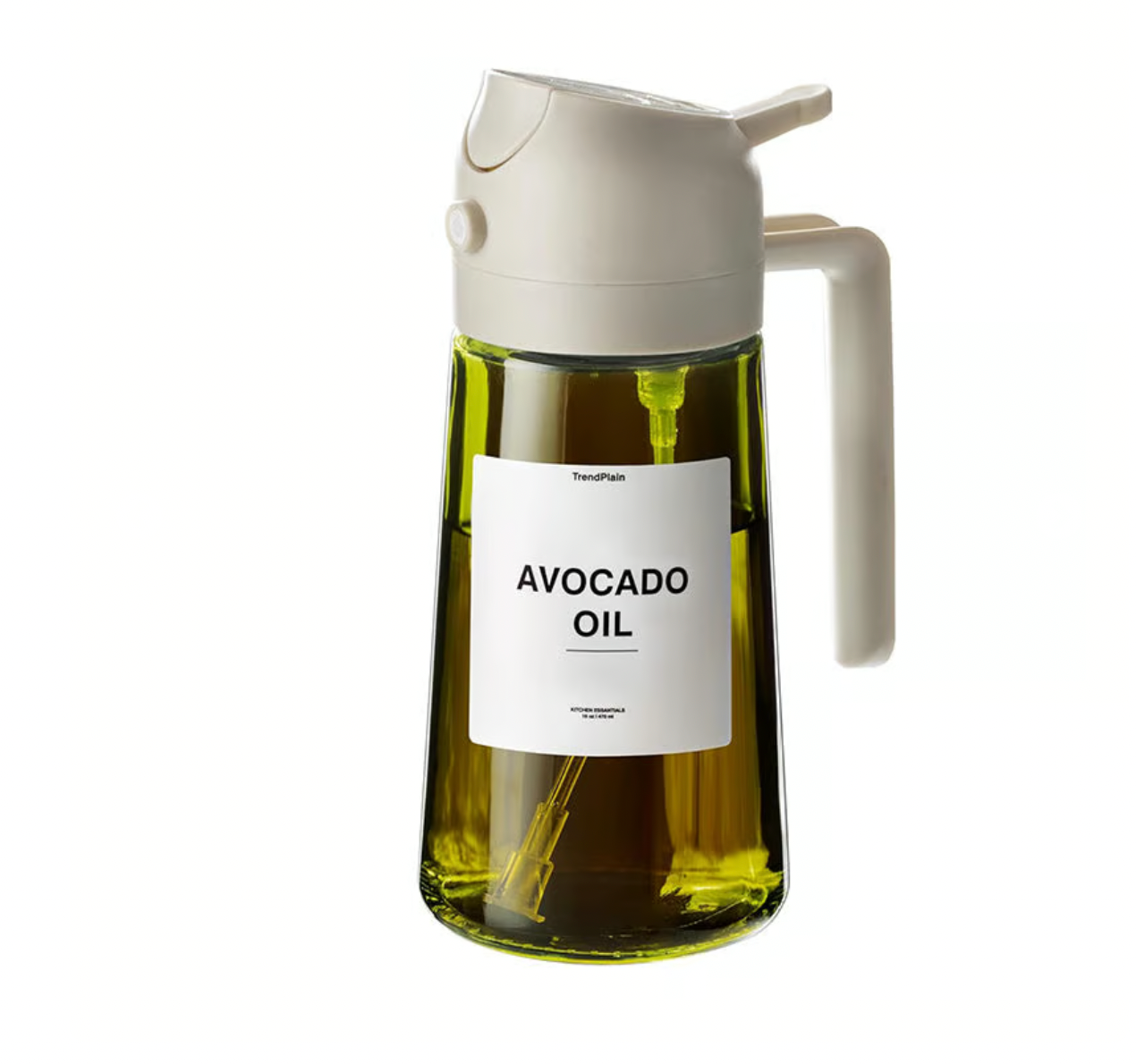 2-in-1 Glass Oil Sprayer and Dispenser