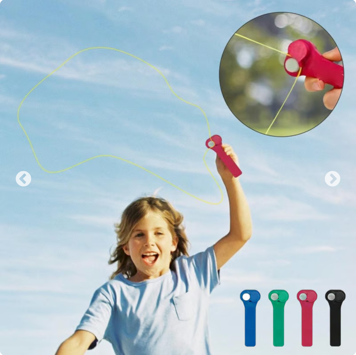 Electric String Rope Launcher Toy