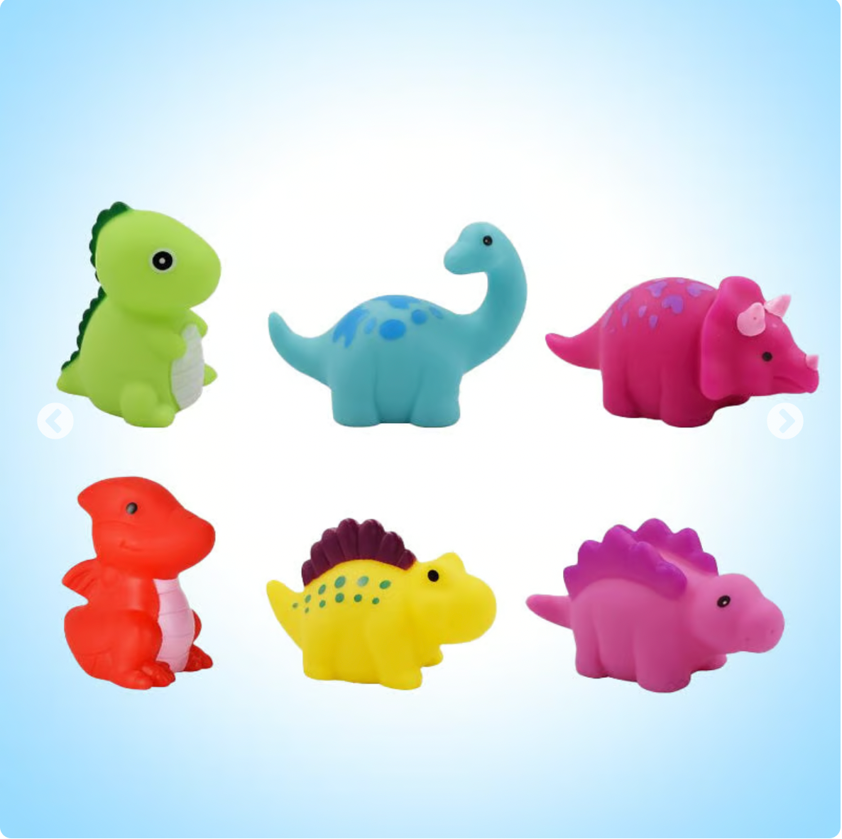 Glowing Dinosaur Shaped Bath Toy