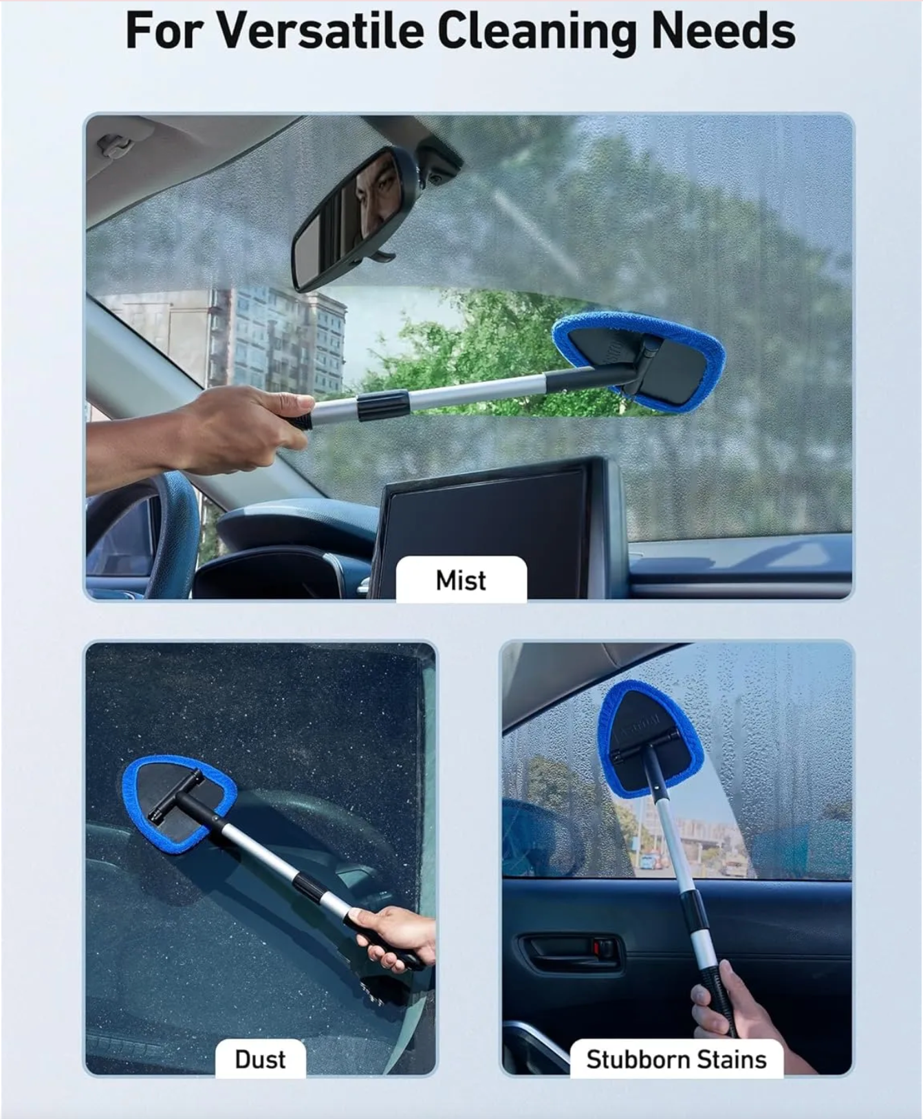 New Car Windshield Cleaning Tools(4pcs)