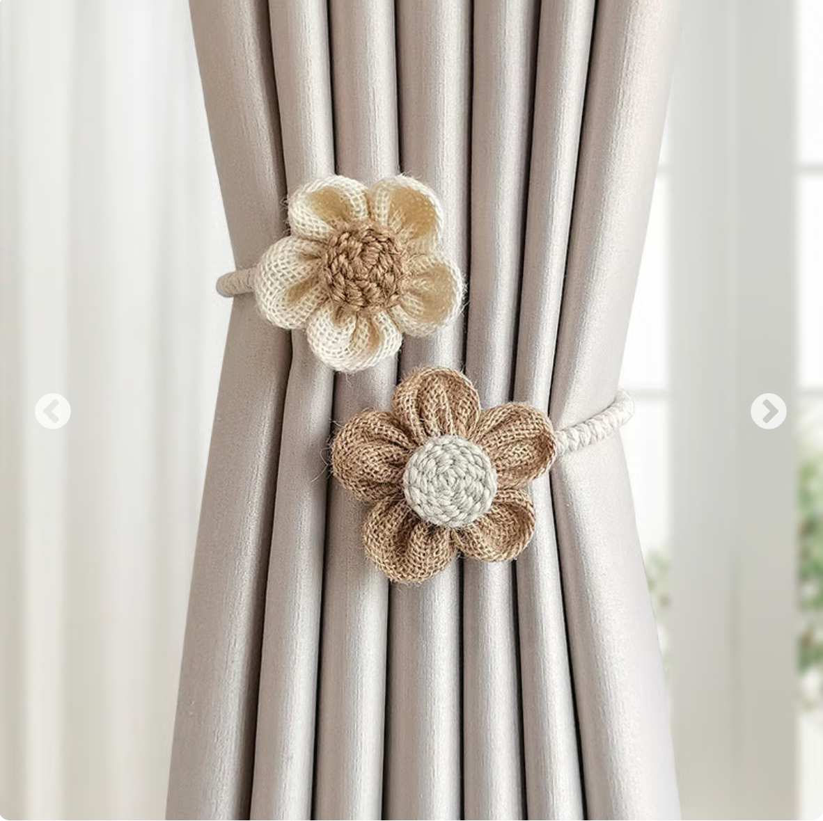 Curtain Tiebacks Clips