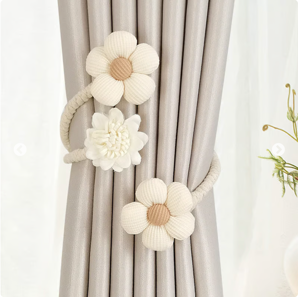 Curtain Tiebacks Clips