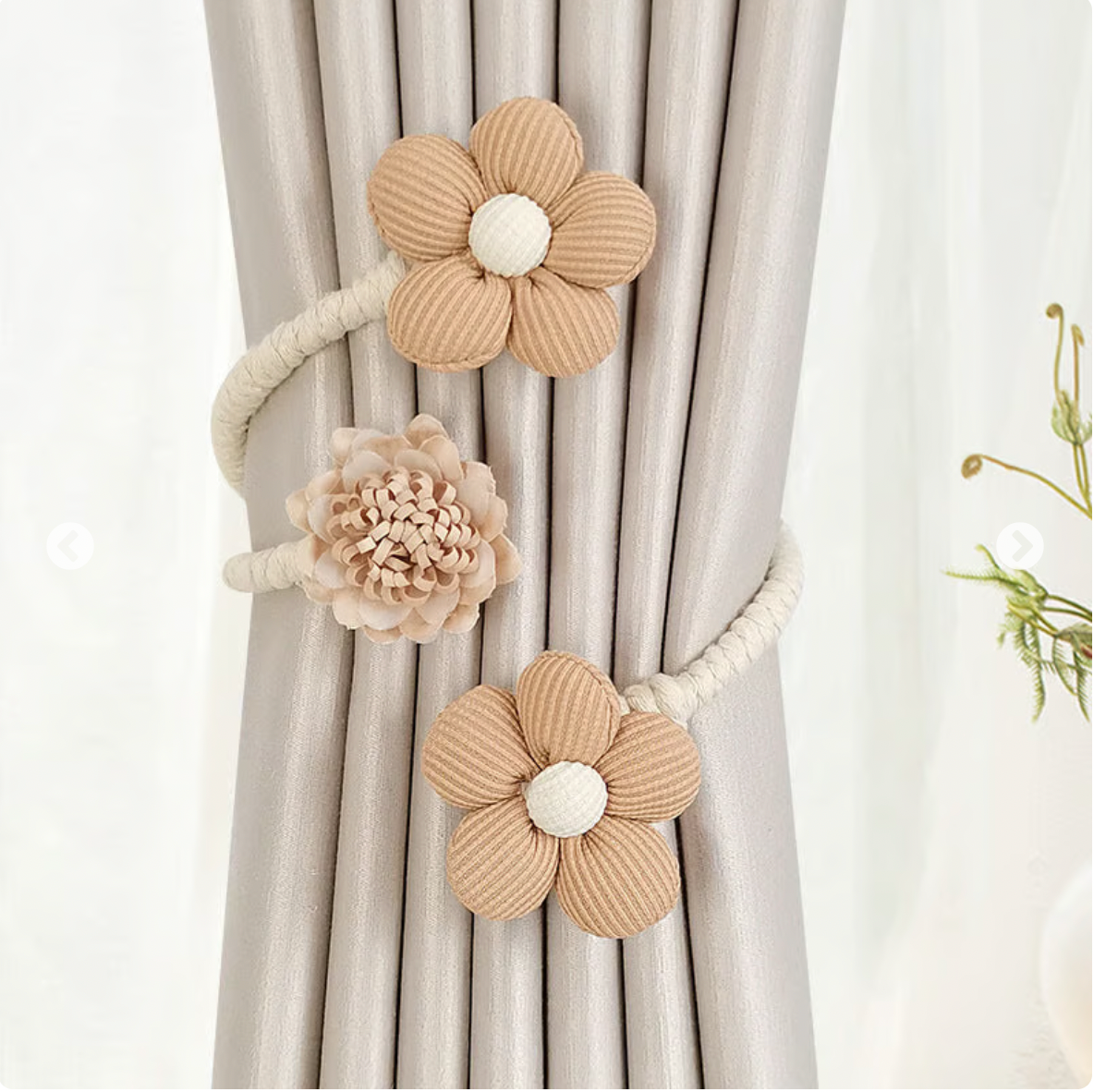 Curtain Tiebacks Clips