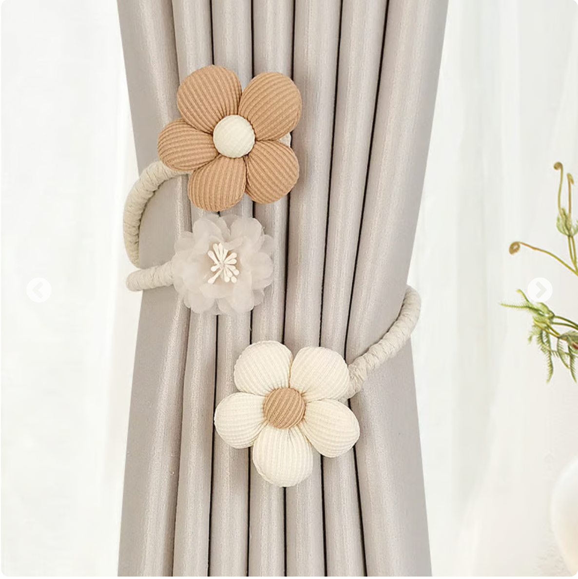 Curtain Tiebacks Clips