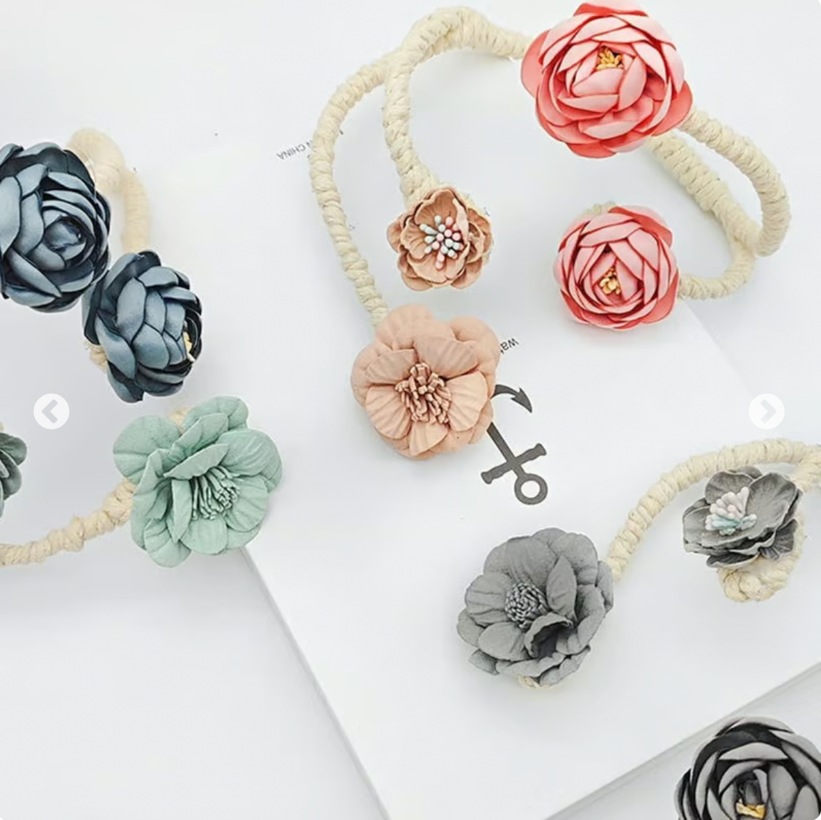 Curtain Tiebacks Clips
