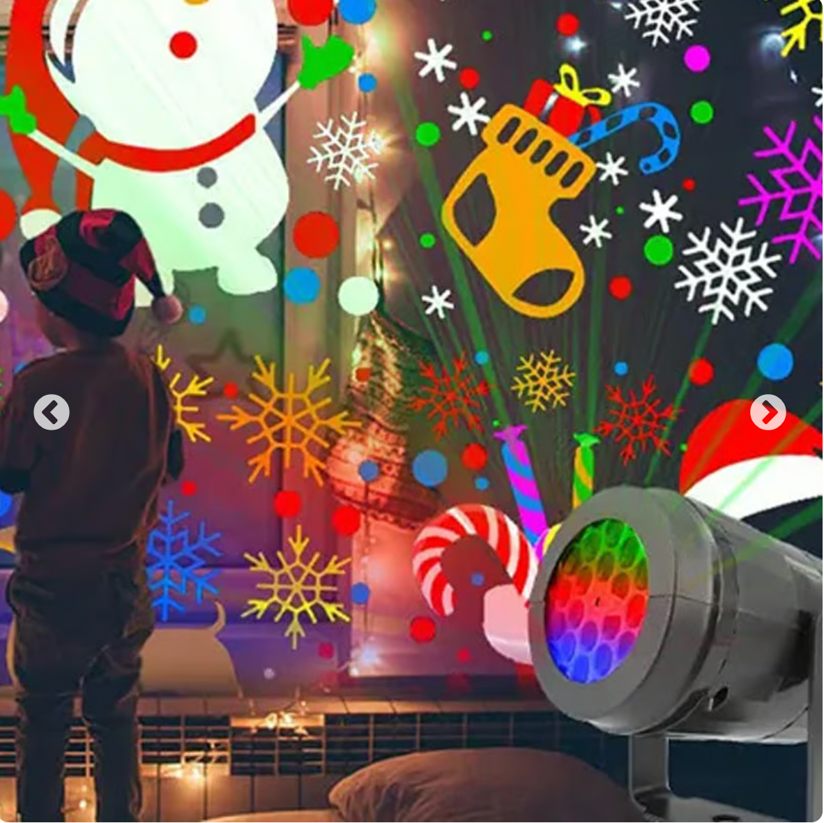 Christmas & Holiday Projector Light
