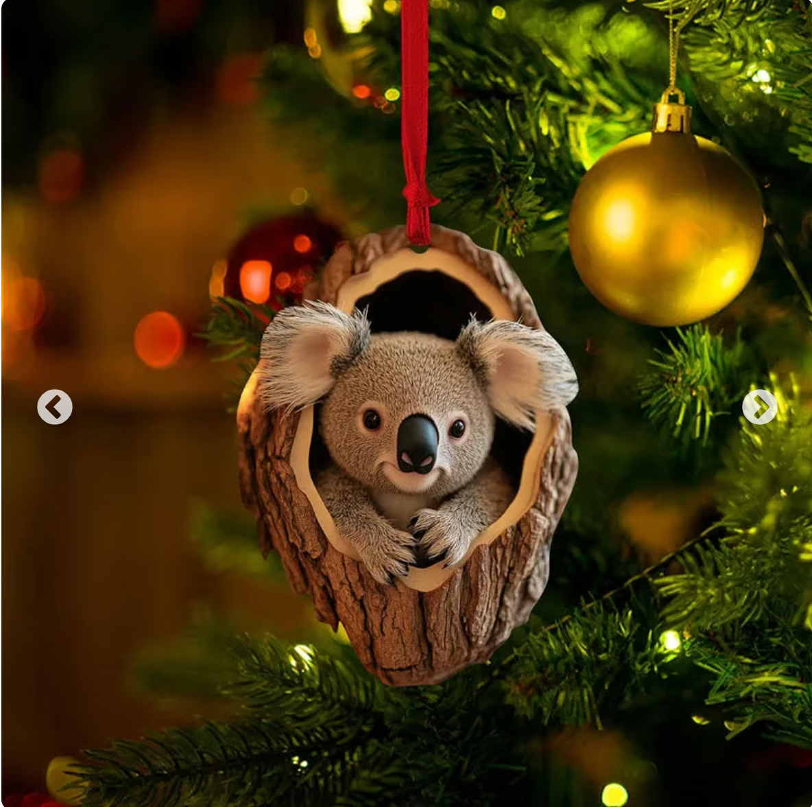 Christmas Acrylic Pendant
