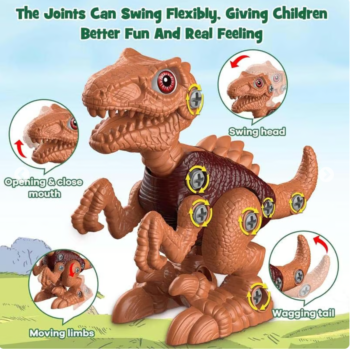 Dinosaur Building Toys for Kids