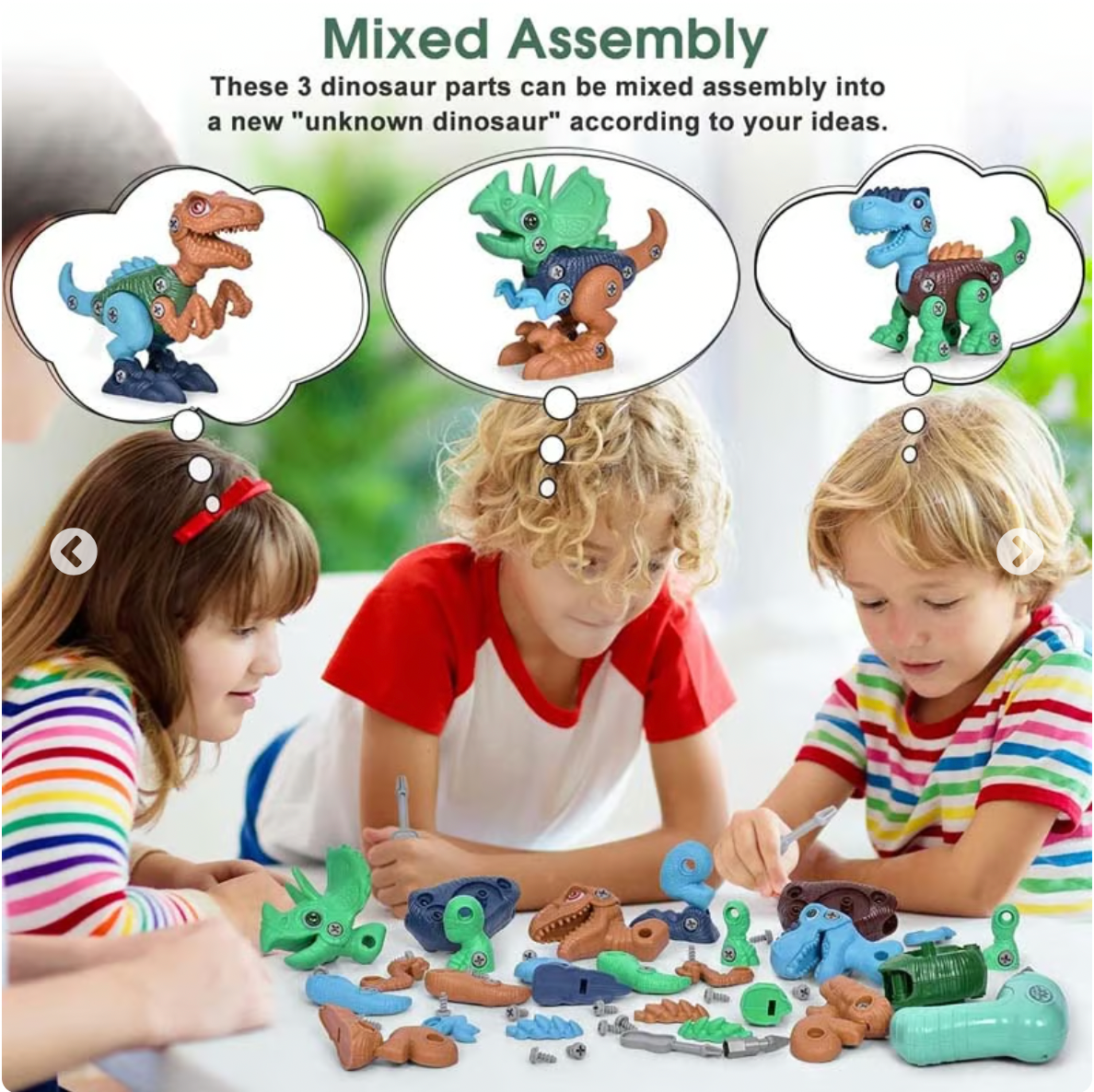 Dinosaur Building Toys for Kids