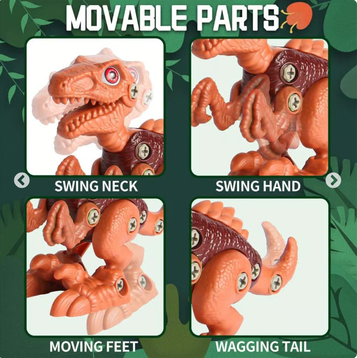Dinosaur Building Toys for Kids