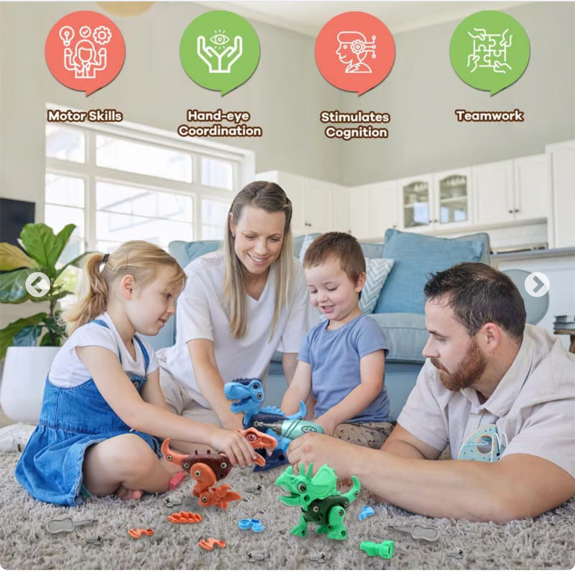 Dinosaur Building Toys for Kids