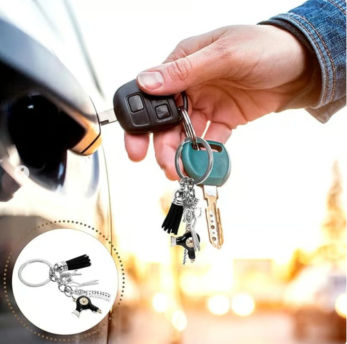 Hairstylist Gift Keychain