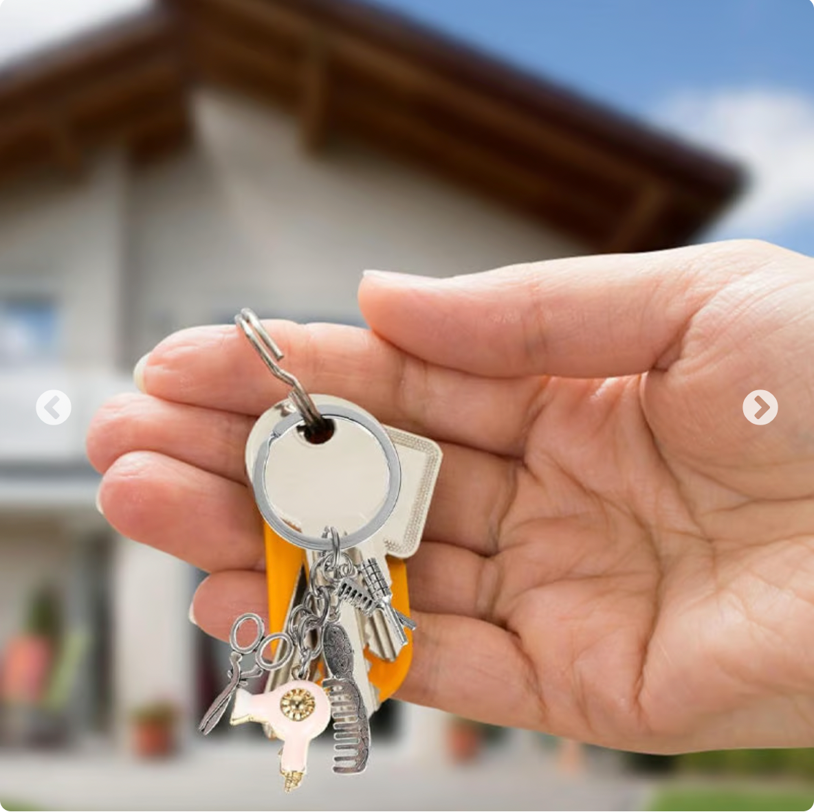 Hairstylist Gift Keychain