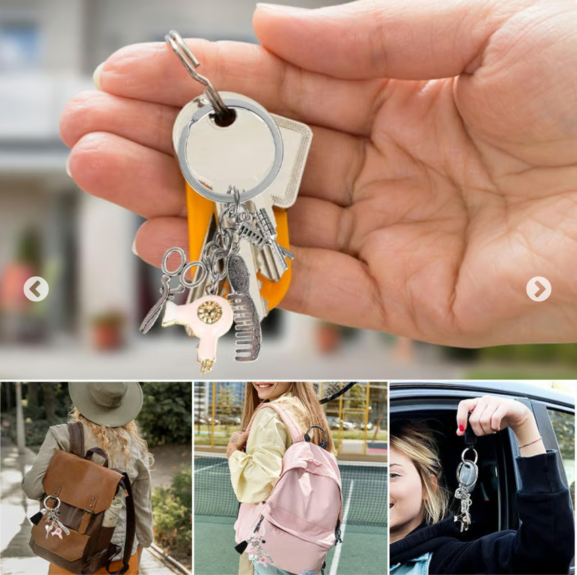 Hairstylist Gift Keychain