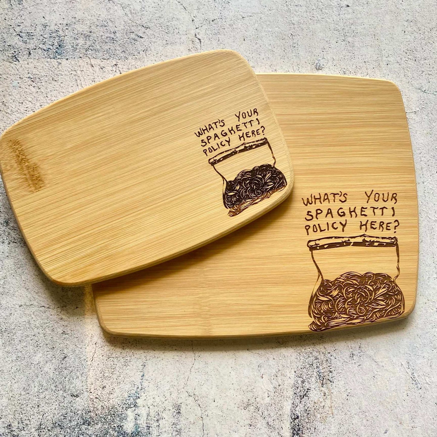 Funny Bamboo Cutting Board