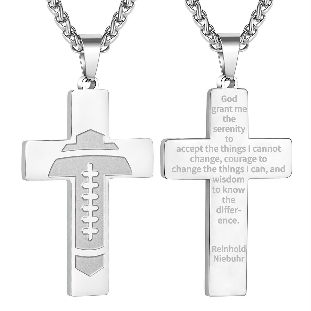 š„LAST DAY 49% OFF - American Football Cross Bible Pendant