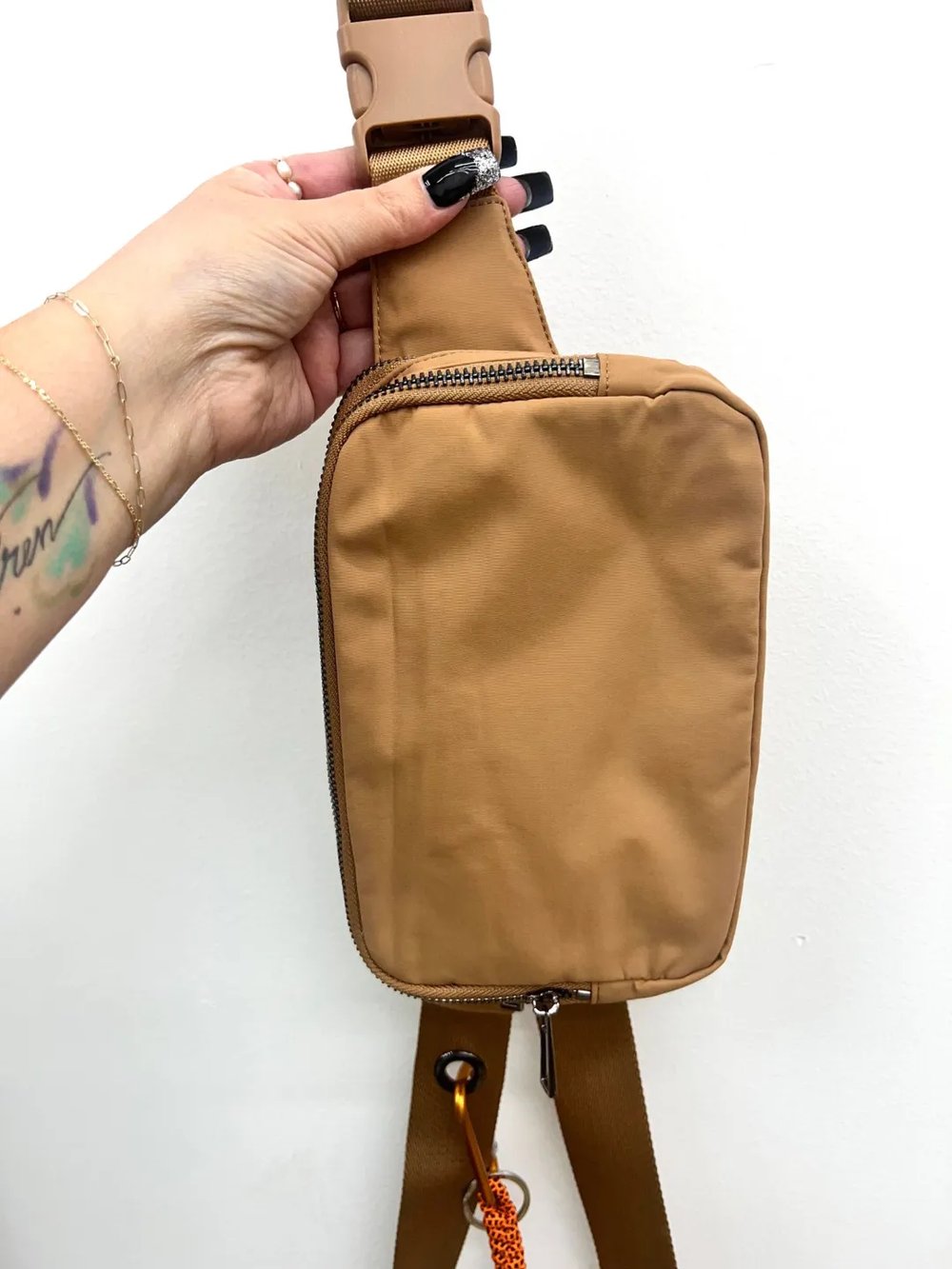 Duo Iris 57" Long Strap Crossbody Bag