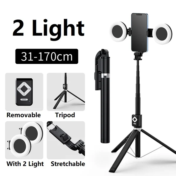 🔥🎁2024 New Year Hot Sale🎁 50% OFF🔥New 6 in 1 Bluetooth Selfie Stick