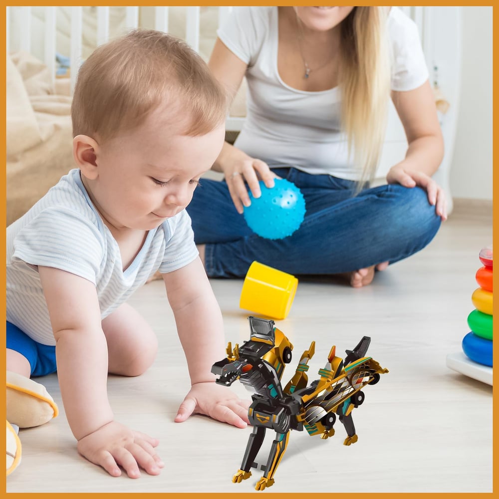 2025 New product π₯ Collision Transforming Dinosaur Car Toy