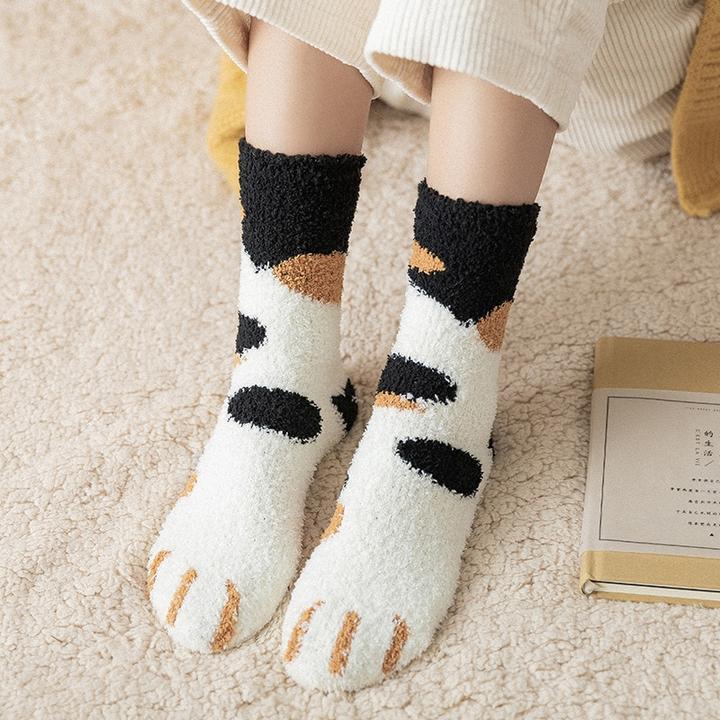 ⚡50% OFF Christmas Sale🎅Cute Cat Claw Socks