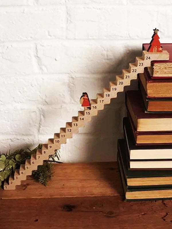 ๐
2024 Christmas Gift - ๐Funny Santa Stairs Countdown Calendar