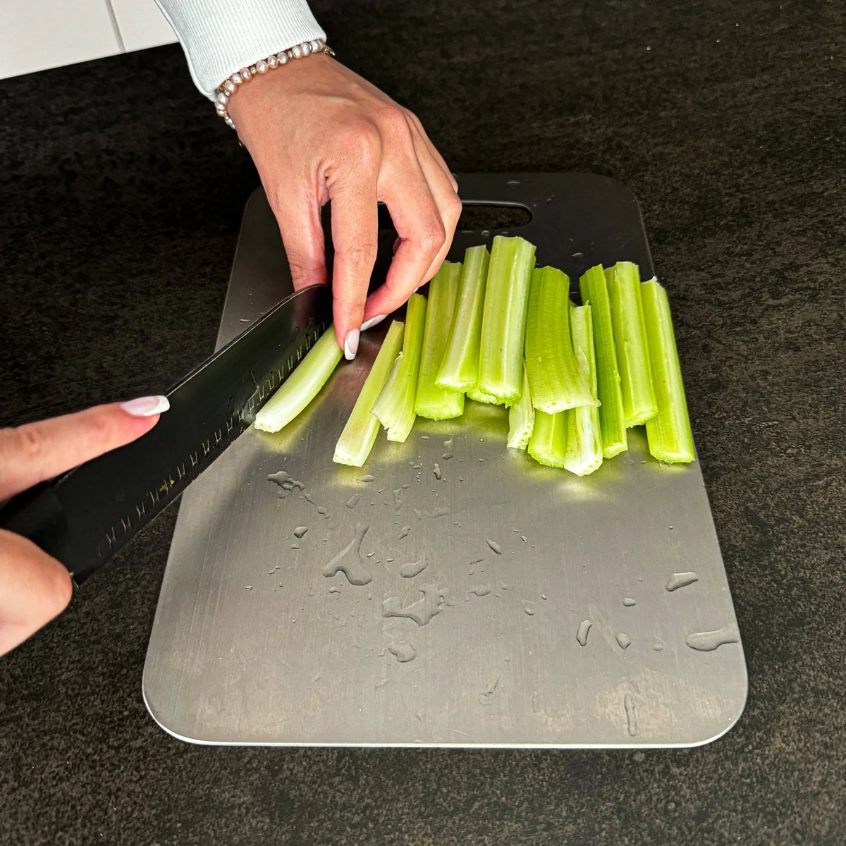 100% Pure Titanium Cutting Board