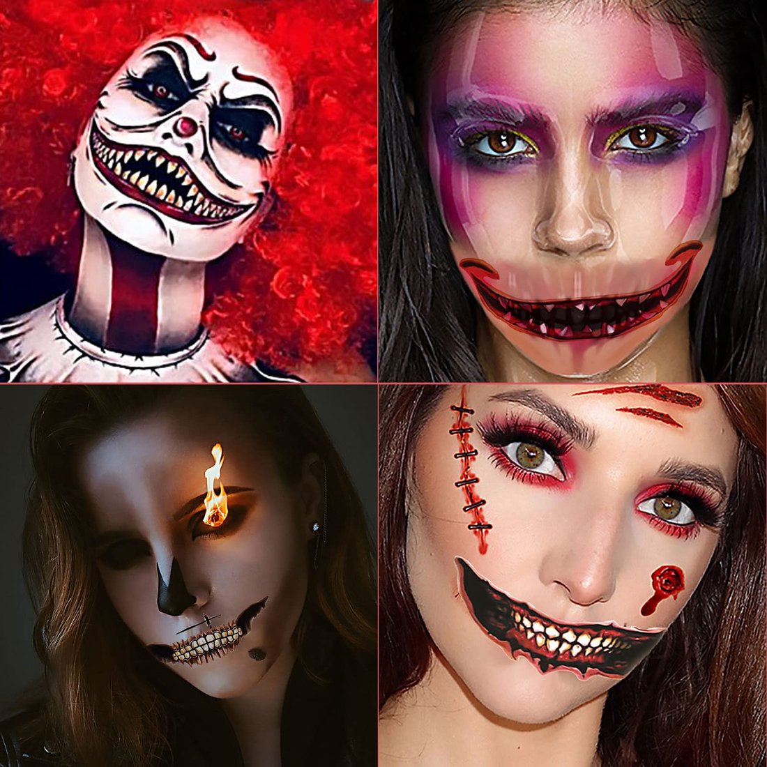 😈Halloween Prank Makeup Temporary Tattoo