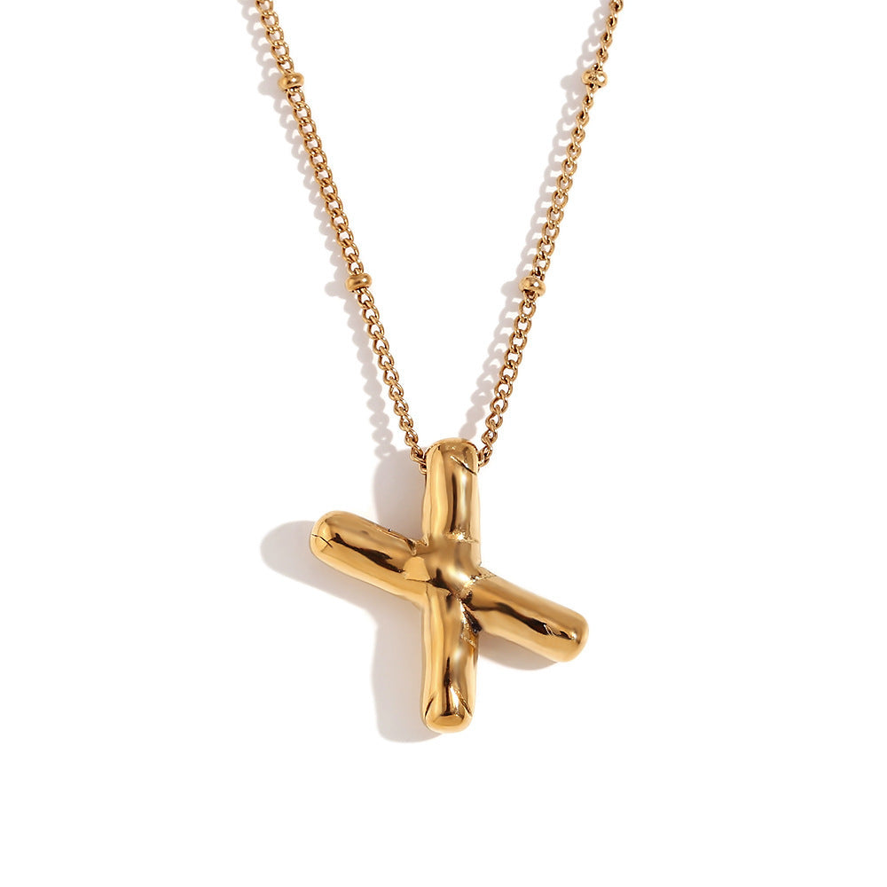 🔥Summer sale🎁⏰Bubble Letter Necklace